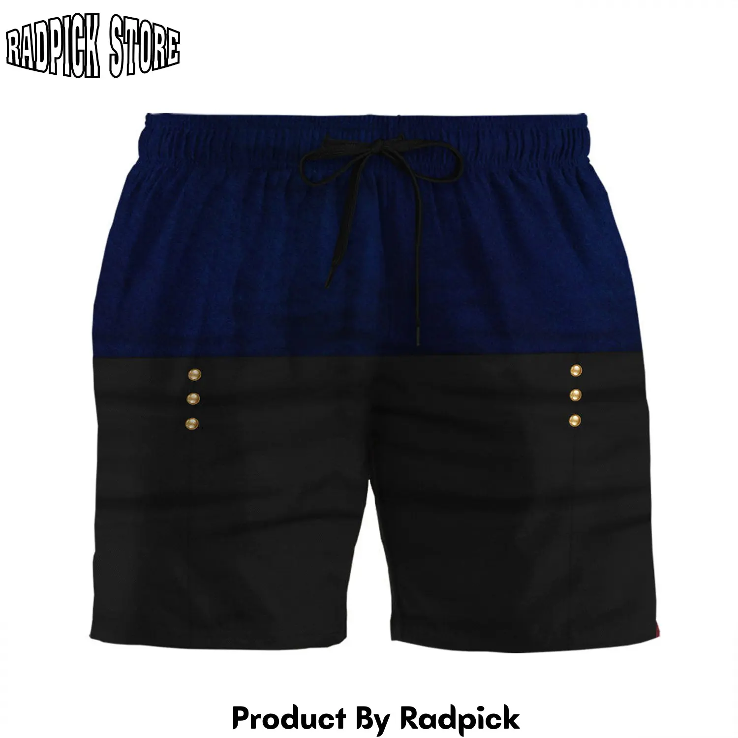 Radpick 3d french line artillery 1806 custom shorts rp631510